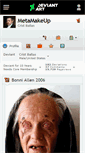 Mobile Screenshot of metamakeup.deviantart.com