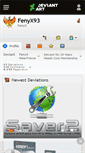 Mobile Screenshot of fenyx93.deviantart.com