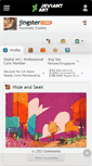 Mobile Screenshot of jingster.deviantart.com