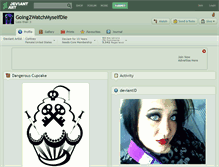 Tablet Screenshot of going2watchmyselfdie.deviantart.com