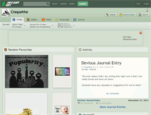 Tablet Screenshot of craquehhe.deviantart.com