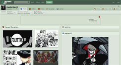 Desktop Screenshot of masterbenji.deviantart.com