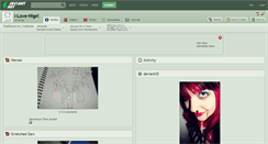 Desktop Screenshot of i-love-nigel.deviantart.com