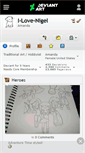 Mobile Screenshot of i-love-nigel.deviantart.com