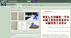 Desktop Screenshot of mirroredmobius.deviantart.com