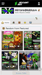 Mobile Screenshot of mirroredmobius.deviantart.com