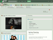 Tablet Screenshot of fuel-x.deviantart.com