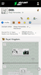 Mobile Screenshot of diiih.deviantart.com