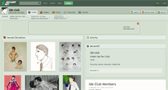 Desktop Screenshot of ide-club.deviantart.com