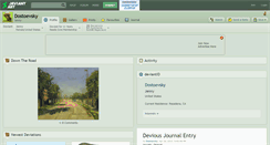 Desktop Screenshot of dostoevsky.deviantart.com