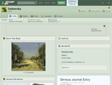 Tablet Screenshot of dostoevsky.deviantart.com