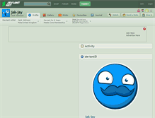 Tablet Screenshot of jak-jay.deviantart.com