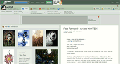 Desktop Screenshot of aewolf.deviantart.com