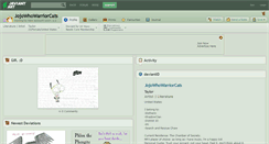 Desktop Screenshot of jojowhowarriorcats.deviantart.com