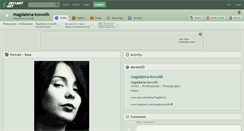 Desktop Screenshot of magdalena-kowolik.deviantart.com