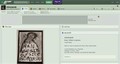 Desktop Screenshot of missmands.deviantart.com