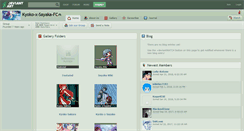 Desktop Screenshot of kyoko-x-sayaka-fc.deviantart.com