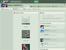 Tablet Screenshot of kyoko-x-sayaka-fc.deviantart.com