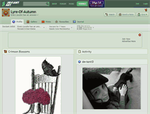 Tablet Screenshot of lyre-of-autumn.deviantart.com