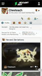 Mobile Screenshot of cheeteach.deviantart.com