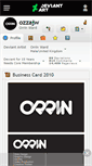 Mobile Screenshot of ozzajw.deviantart.com