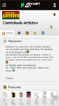 Mobile Screenshot of comicbook-artists.deviantart.com