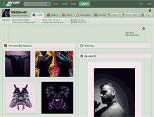 Tablet Screenshot of inkstewer.deviantart.com