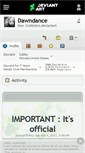 Mobile Screenshot of dawndance.deviantart.com
