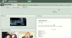 Desktop Screenshot of dace-armada.deviantart.com