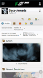 Mobile Screenshot of dace-armada.deviantart.com