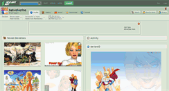 Desktop Screenshot of batwolverine.deviantart.com