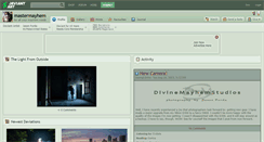 Desktop Screenshot of mastermayhem.deviantart.com