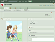 Tablet Screenshot of mistyblossoms.deviantart.com