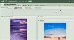 Desktop Screenshot of no-soap-was-harmed.deviantart.com
