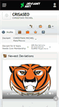 Mobile Screenshot of crisaseo.deviantart.com