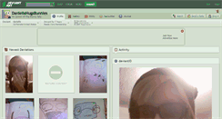 Desktop Screenshot of daniellehugsbunnies.deviantart.com