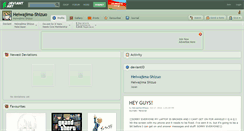 Desktop Screenshot of heiwajima-shizuo.deviantart.com