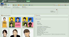 Desktop Screenshot of lljb.deviantart.com
