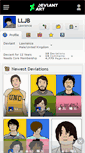 Mobile Screenshot of lljb.deviantart.com