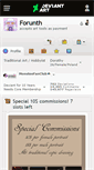 Mobile Screenshot of forunth.deviantart.com