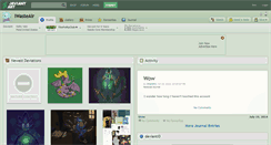 Desktop Screenshot of iwasteair.deviantart.com