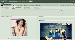Desktop Screenshot of demsloppez.deviantart.com