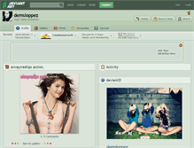 Tablet Screenshot of demsloppez.deviantart.com