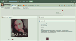 Desktop Screenshot of newmoon7.deviantart.com