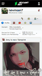 Mobile Screenshot of newmoon7.deviantart.com
