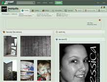 Tablet Screenshot of jessiquita.deviantart.com