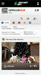 Mobile Screenshot of celticcub.deviantart.com