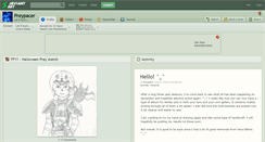 Desktop Screenshot of preypacer.deviantart.com