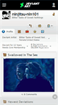 Mobile Screenshot of ninjitsu-nin101.deviantart.com