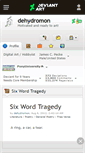 Mobile Screenshot of dehydromon.deviantart.com
